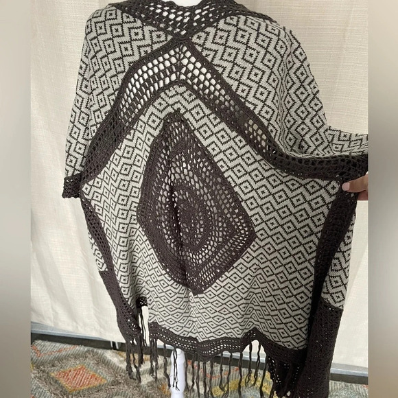 COPY - Women's Blu Pepper Knit Cardigan Sweater - Sz. S - Picture 3 of 5